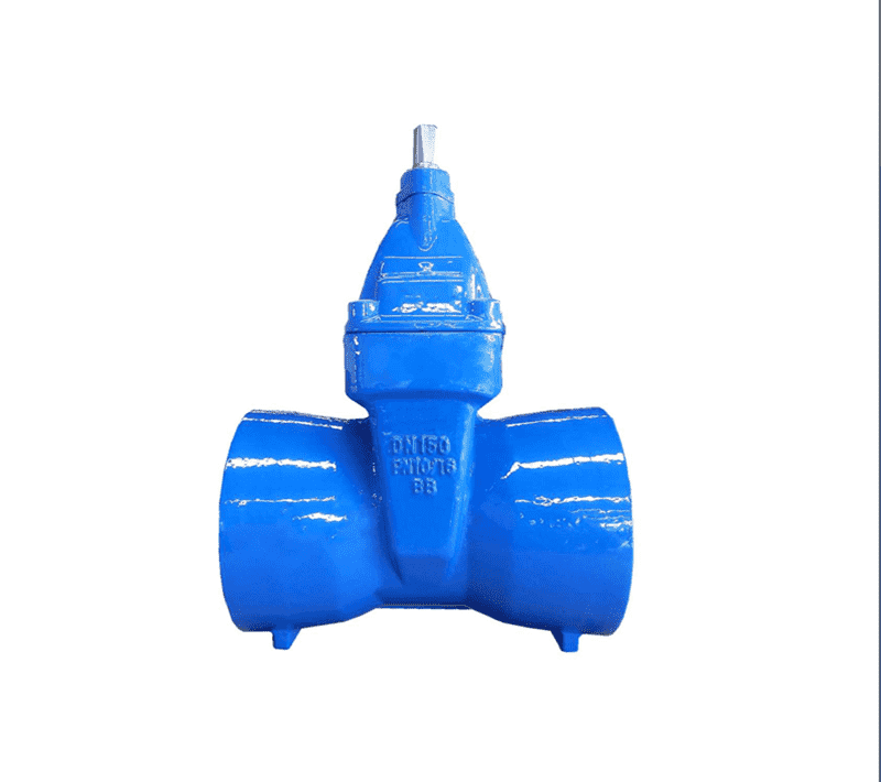 Socket End Resilient Seated Gate Valve for DI Pipe